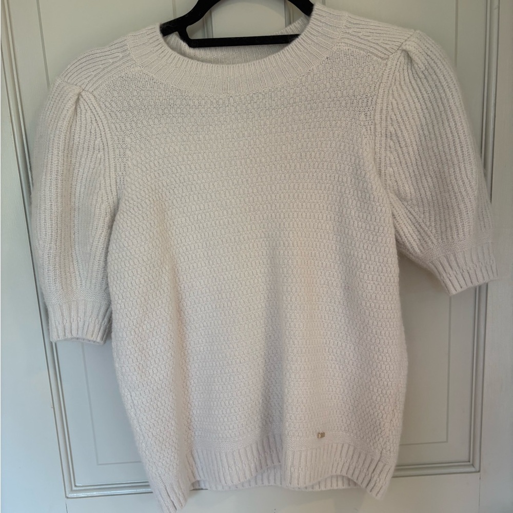 Ted Baker London Puff Short Sleeve Sweater Like New Size 1